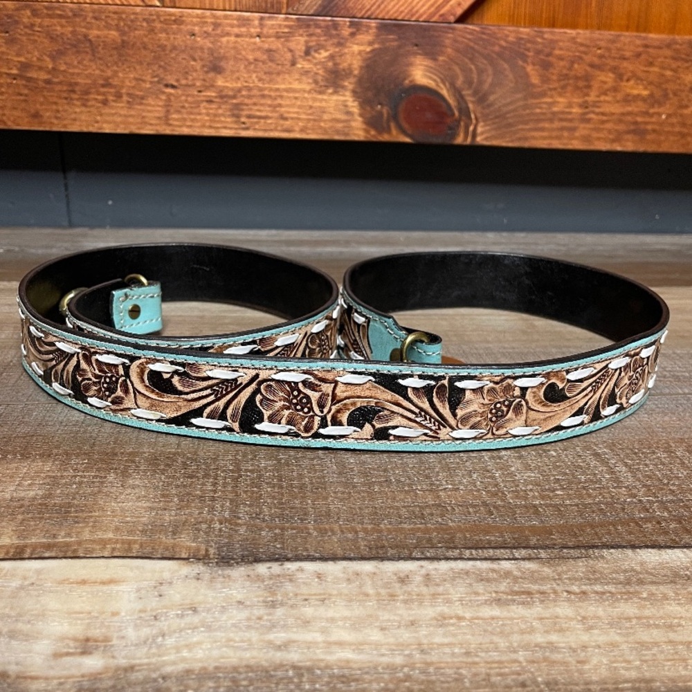 Leather purse strap